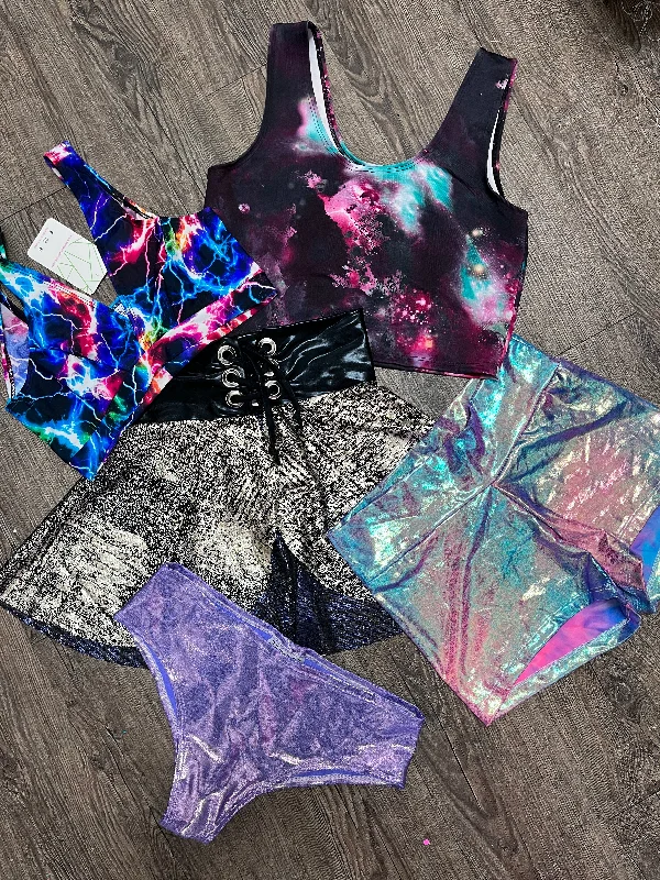 Neon Bodysuits to Stand Out at PartiesSummer Grab Bag | Includes 2 Tops or Bodysuits and 3 Bottoms