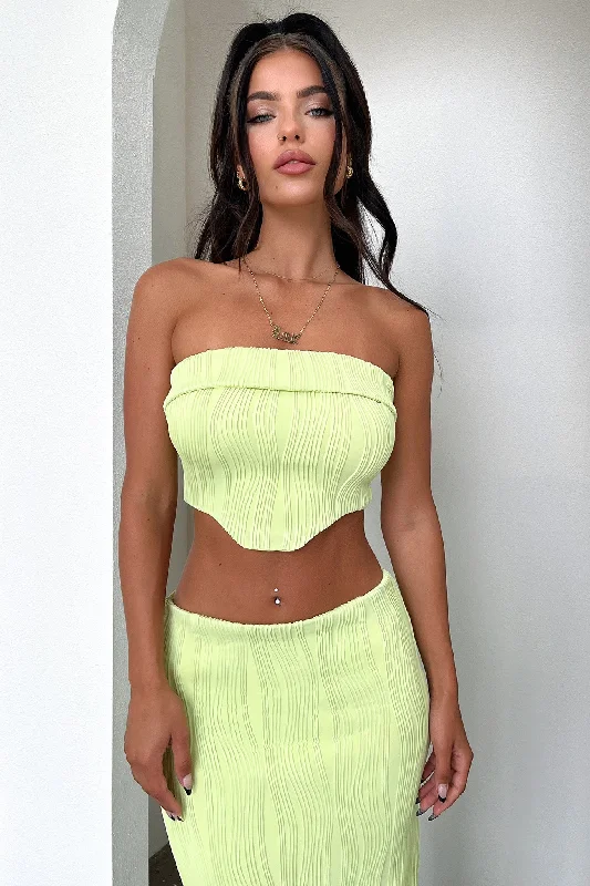 luxury women bustiers and corsets brandsXava Crop - Green
