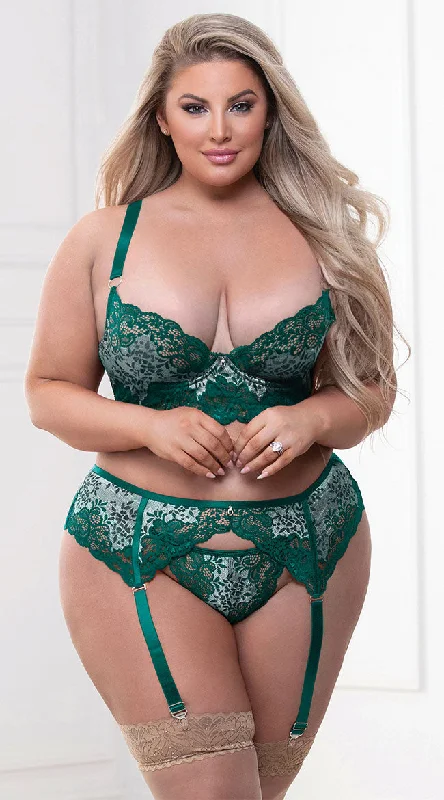 underwire bras with maximum supportPlus Size Camila Lace Bra Set