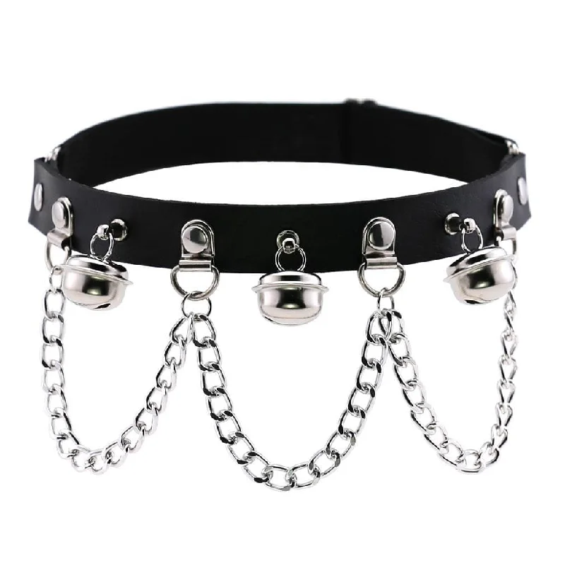 opaque women garters for modestyWomen's Punk Mental Chains Leg Harnesses