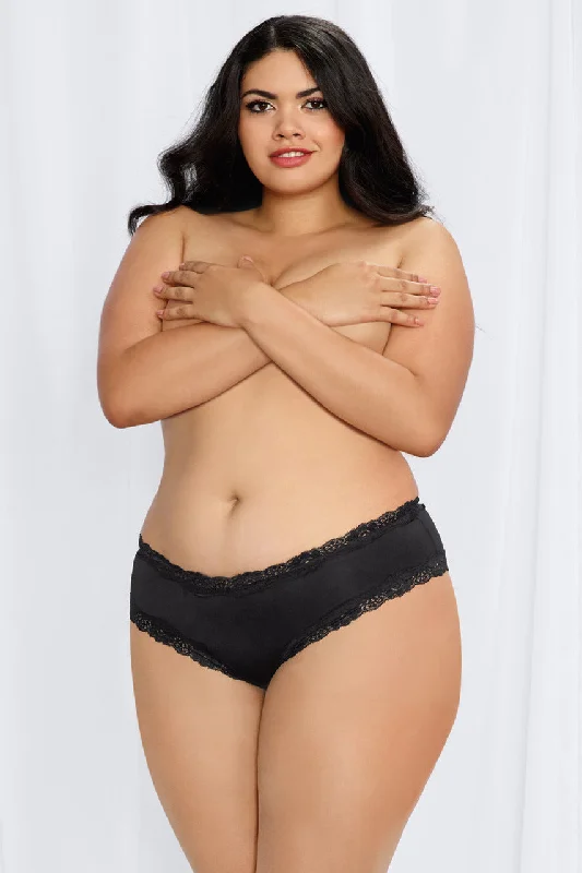 seamless women panties for a smooth look under clothesPlus Size Strap Up Back Panty