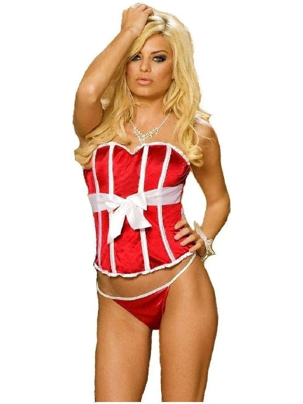 post - pregnancy women bustiers and corsetsElegant Moments IS-4553 Satin strapless bustier with ruffled trim. Reg.$50 post - pregnancy women bustiers and corsetsElegant Moments IS-4553 Satin strapless bustier with ruffled trim. Reg.$50