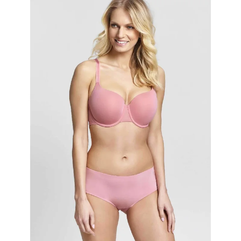 moisture wicking sports bras for sweaty workoutsPanache Porcelain Elan T-Shirt Bra - Sunset