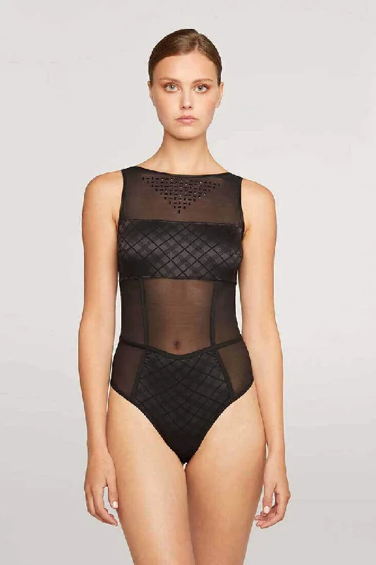 Lace Bodysuits for a Sexy and Elegant Bedroom LookGilda Tulle String Body