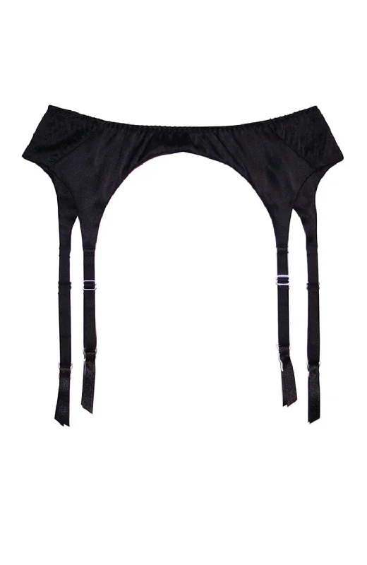 honeymoon women gartersTop Stitch Satin Garter Belt