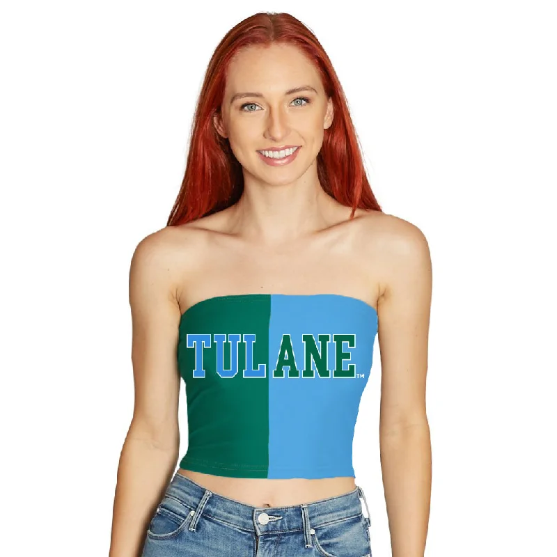 sequined women tube top for party nightsTulane Two Tone Tube Top
