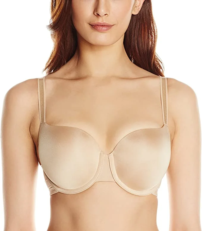 seamless sports bras for minimal chafingPanache 7321, Porcelain Elan Molded T-Shirt Bra