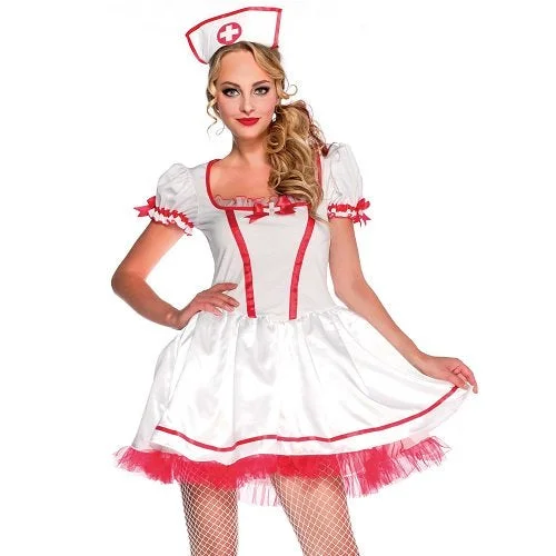 women cosplay costumes inspired by novelsLeg Avenue Naughty Nurse Costume Medium