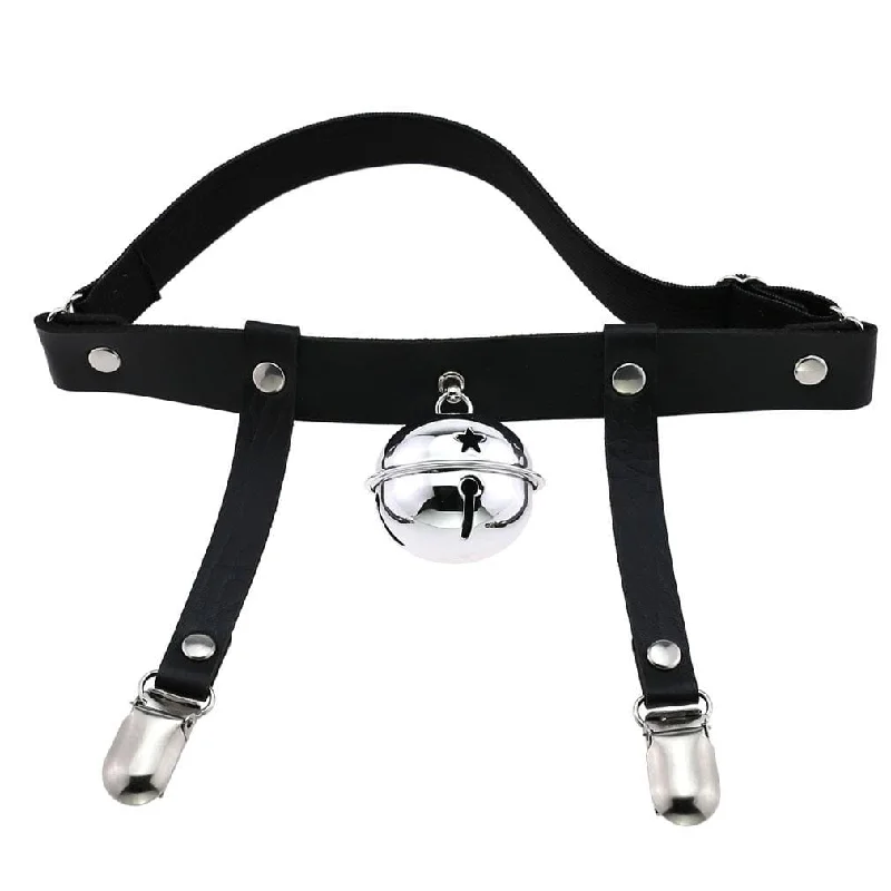 statement - making women gartersWomen's Gothic Faux Leather Leg Harnesses