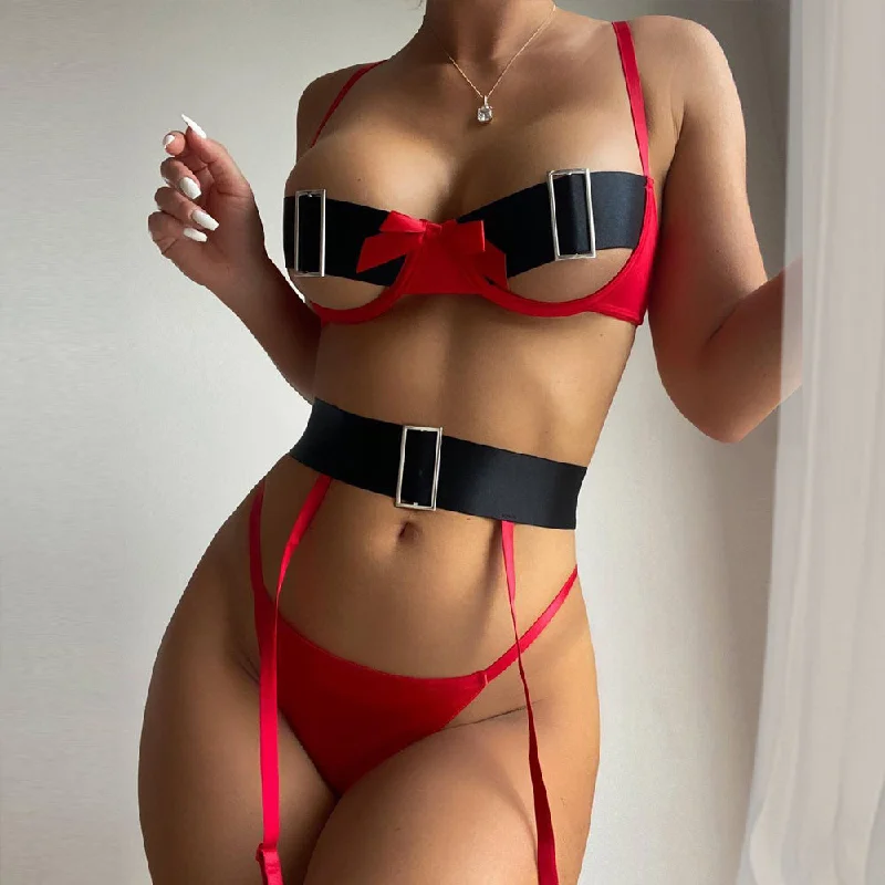 seamless t - shirt bras for everyday wearTwo Tone Peekaboo Bra Set Color Block Patchwork Bra Buckled Garter Belt and Panty seamless t - shirt bras for everyday wearTwo Tone Peekaboo Bra Set Color Block Patchwork Bra Buckled Garter Belt and Panty