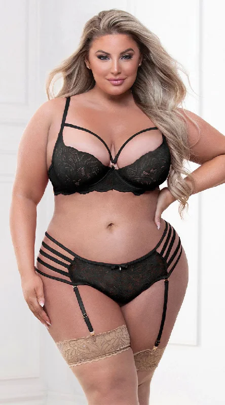 strapless lace bras for formal eventsPlus Size My Everything Lace Bra Set