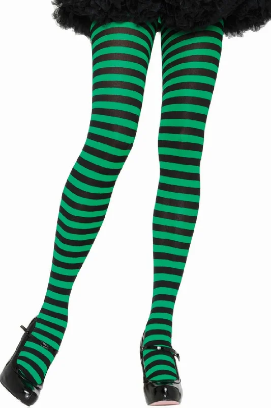seamless printed panties for women with fashionBlack & Kelly Green Striped Pantyhose seamless printed panties for women with fashionBlack & Kelly Green Striped Pantyhose