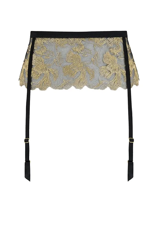 silk women garters luxuryOriana Suspender Belt