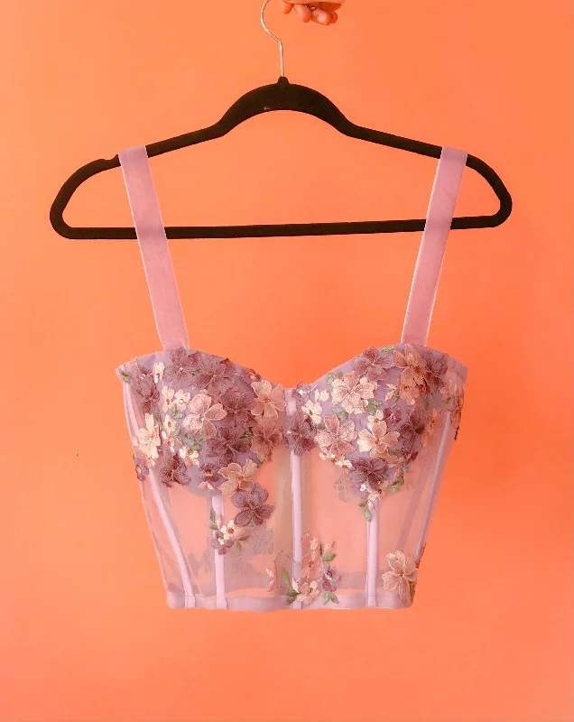 adjustable women bustiers and corsets fitHydrangeas bustier