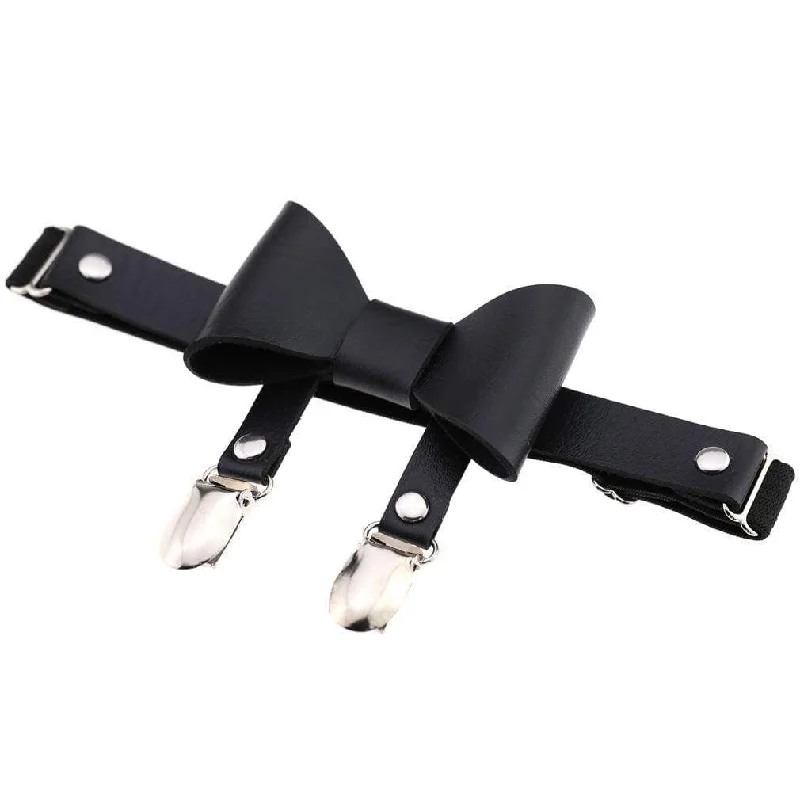 honeymoon women gartersWomen's Punk Bowknot Stocking Garter Leg Ring