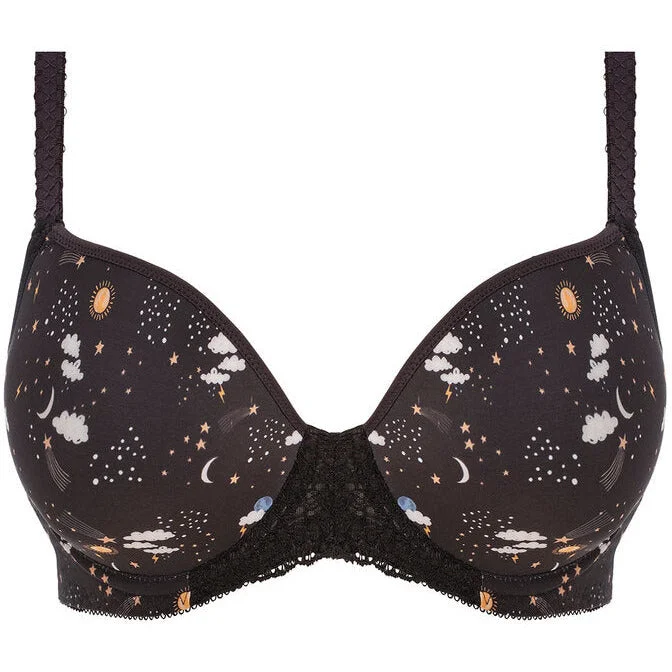 minimizer bras to reduce bust sizeFreya Daydreaming Moulded Plunge T-shirt Bra - Celestial