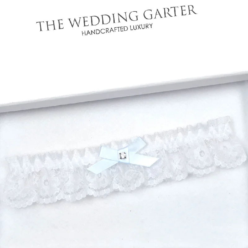 waterproof women garters for special occasionsSimple White Lace Wedding Garter For Brides