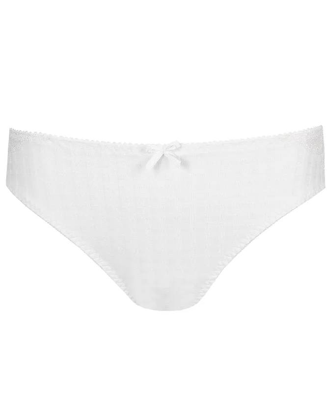 seamless breathable women briefs for a gentle and comfortable fitMadison White Rio Brief seamless breathable women briefs for a gentle and comfortable fitMadison White Rio Brief