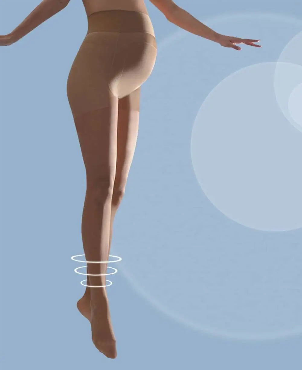 plunge wireless bras for a natural lookACTIV' LIGHT MATERNITY TIGHTS nude