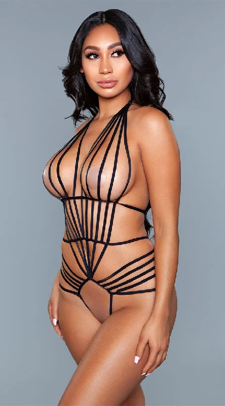 celebrity inspired women lingerie for a trendy lookAneska Strappy Teddy