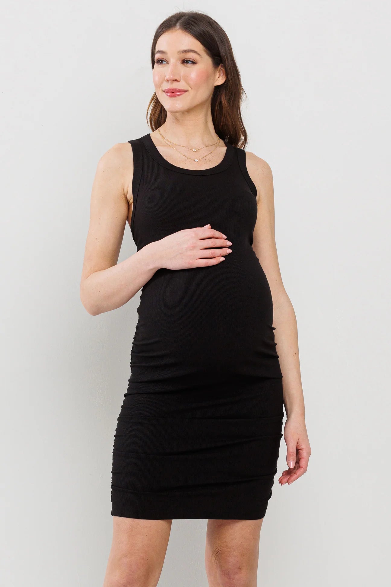 padded bras for added volumeAva Tank Dress