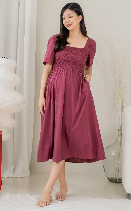 plunge push up bras for a bold look[BACKORDER] Eden Lines Nursing Dress