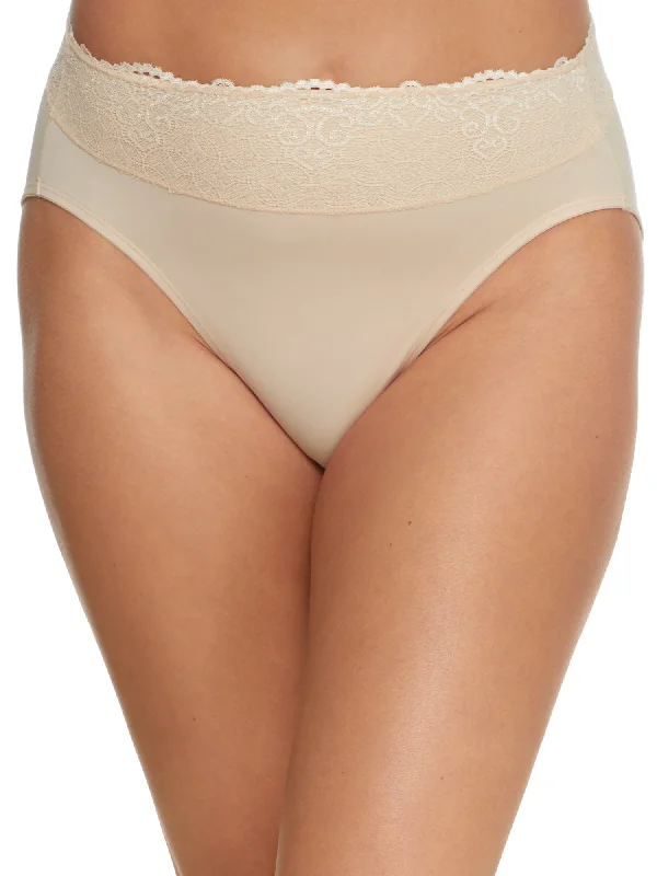 seamless anti - static women briefs for a hassle - free experienceBali Women's Smooth Passion For Comfort Lace Hi Cut Brief seamless anti - static women briefs for a hassle - free experienceBali Women's Smooth Passion For Comfort Lace Hi Cut Brief