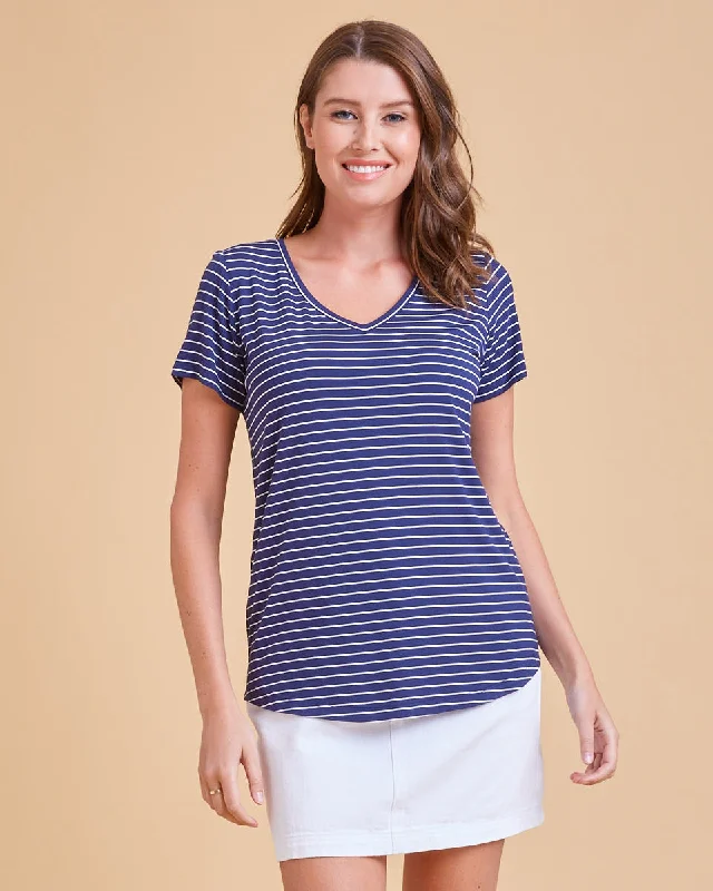 Navy Stripe