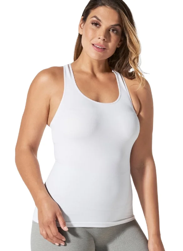 full cup bras for complete coverageBLANQI Body Cooling Racerback Nursing Tank - White