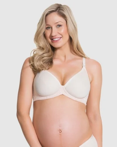 nursing bras for new mothersCake Waffles Flexi Wire Contour Nursing Bra