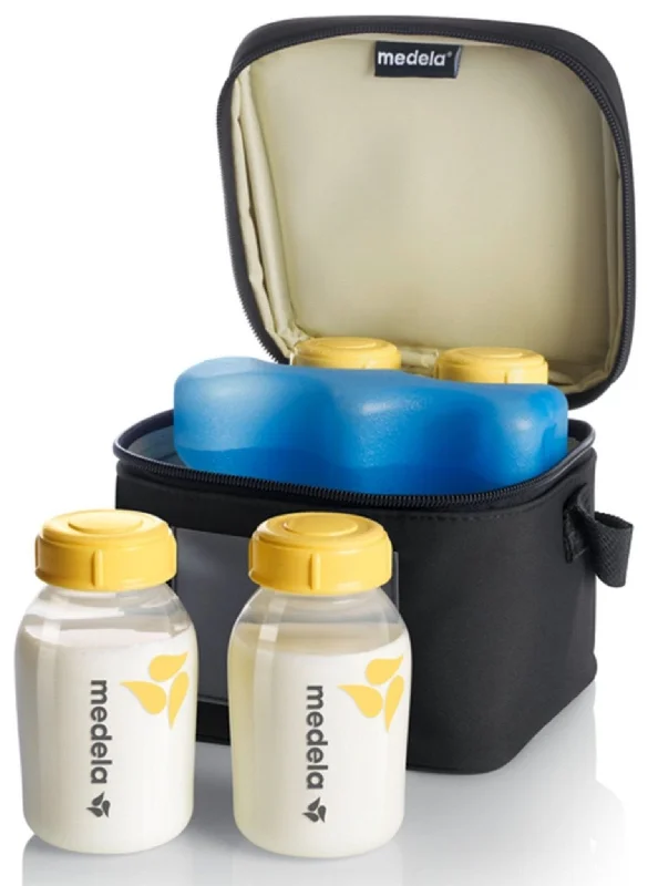 sleep bras with adjustable strapsCooler Bag with Four Breast-Milk Bottles