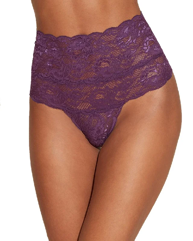 seamless silk - lined women thongs for a smooth and soft feelCosabella Never Say Never High Rise Thong