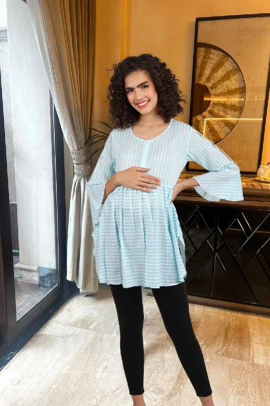 balconette push up bras for a lifted lookCruise Striped Maternity & Nursing Top (100% Cotton)