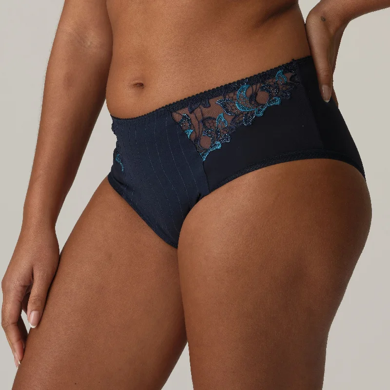 seamless anti - static women briefs for a hassle - free experienceDeauville Velvet Blue Full Brief seamless anti - static women briefs for a hassle - free experienceDeauville Velvet Blue Full Brief