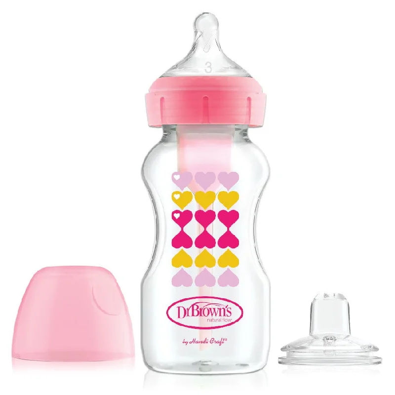 wireless bras for a natural feelDr. Brown's Natural Flow Options+ Wide-Neck Bottle Starter Kit (Assorted Designs)