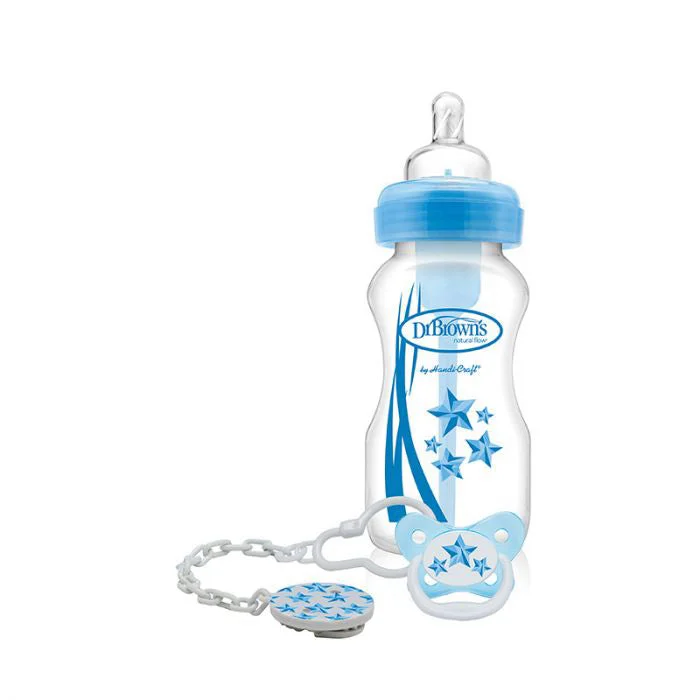 underwire sports bras for extra stabilityDr. Brown's PP Wide-Neck Options+ Bottle & Soother Gift Set - Blue