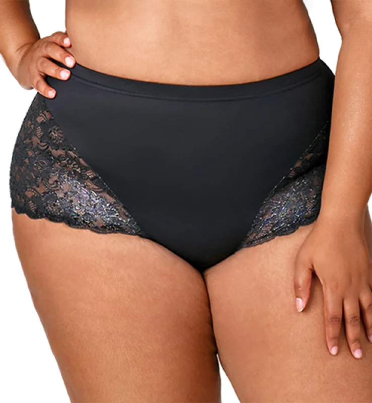 Elila Stretch Lace Cheeky Full Panty (3311) - Mermaid