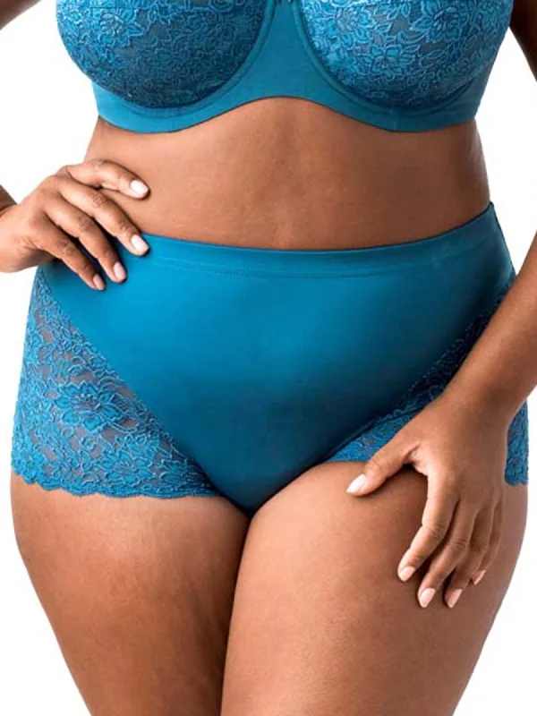 mesh - paneled women boyshort lingerieElila Women's Isabella Lace Boyshort