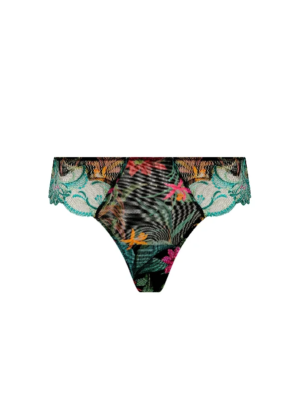 seamless thong - style swimwear for a smooth beach lookFleurs Etoiles Thong