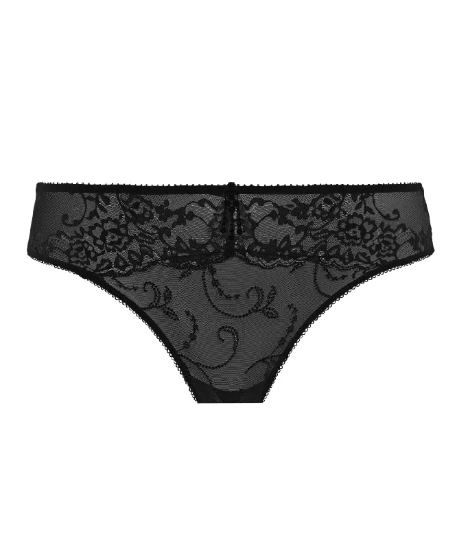 seamless organic cotton women briefs for eco - conscious usersGinger Black Brief