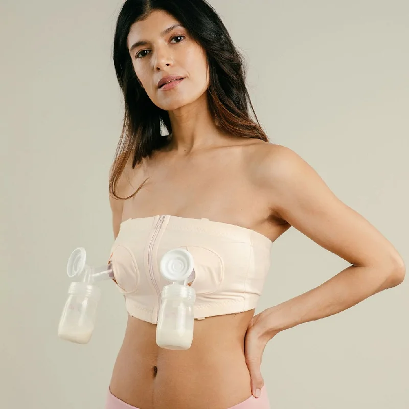 push up bras for enhanced cleavageHands-Free Pumping Bra