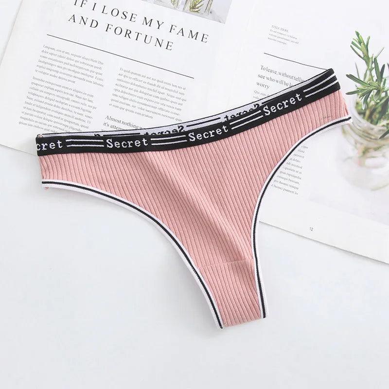 seamless lace - detailed women briefs for a sophisticated lookHot Pink Cotton Briefs Breathable G-string Panties seamless lace - detailed women briefs for a sophisticated lookHot Pink Cotton Briefs Breathable G-string Panties