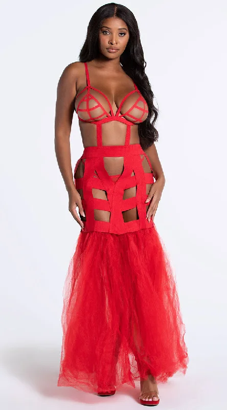 women sexy dresses with brooch accentsI'm Your Fantasy Mermaid Dress