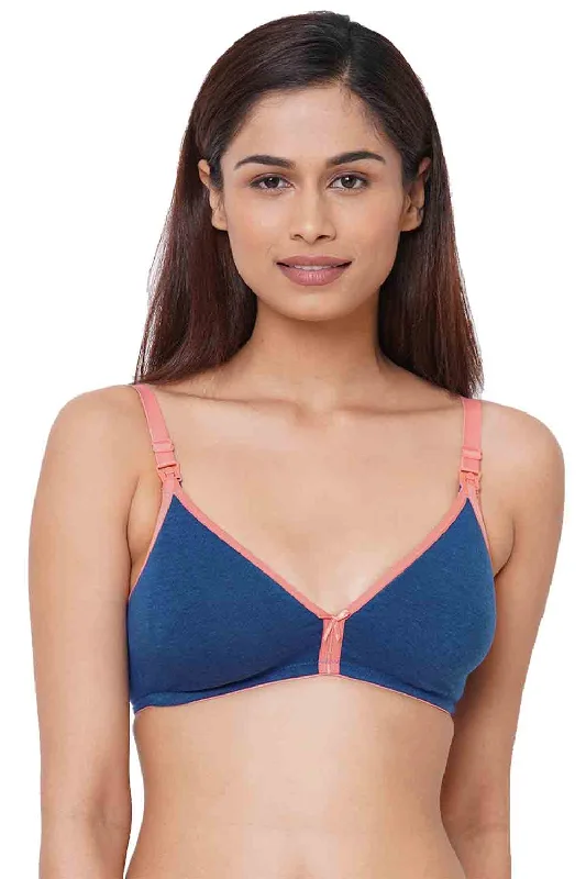 seamless backless bras for summer dressesOrganic Cotton Antimicrobial Soft Nursing Bra-IMB006A