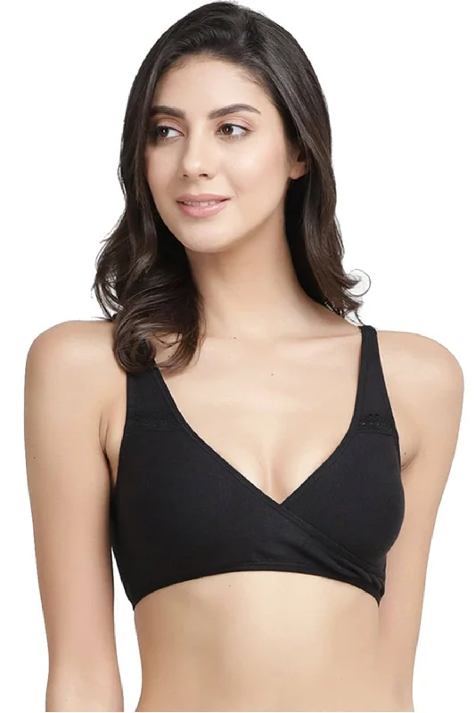 minimizer underwire bras for more controlOrganic Cotton Antimicrobial Sleeping/Feeding Bra-IMB007G