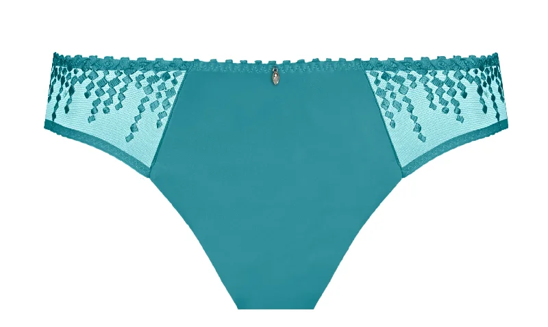 lace - trimmed women briefs with a feminine flairJane Bleu Polaire Brief