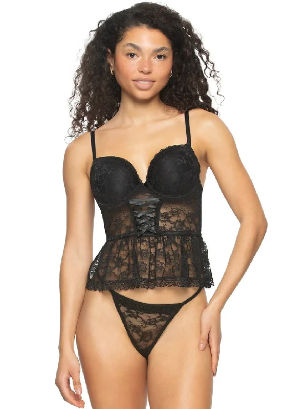 satin women lingerie for a luxurious feelJezebel Rachel Stretch Lace Set