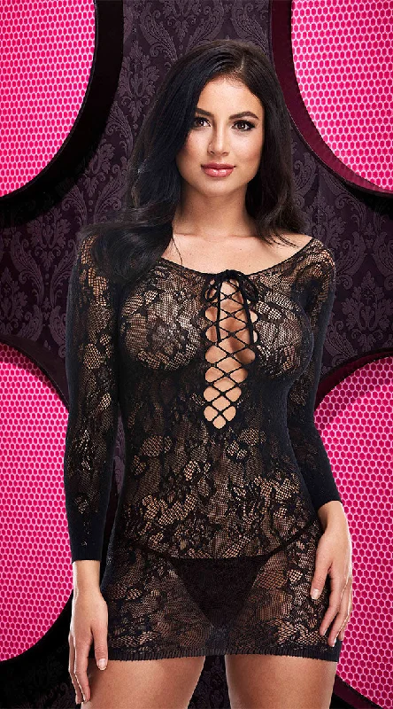 women sexy dresses with ruched bodicesLace Off-The-Shoulder Mini Dress