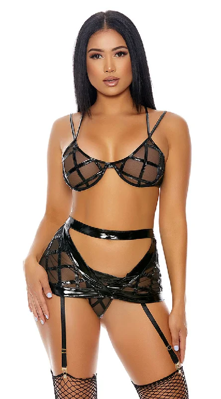 supportive underwire bras for large bustsLattice Get Together Bra Set