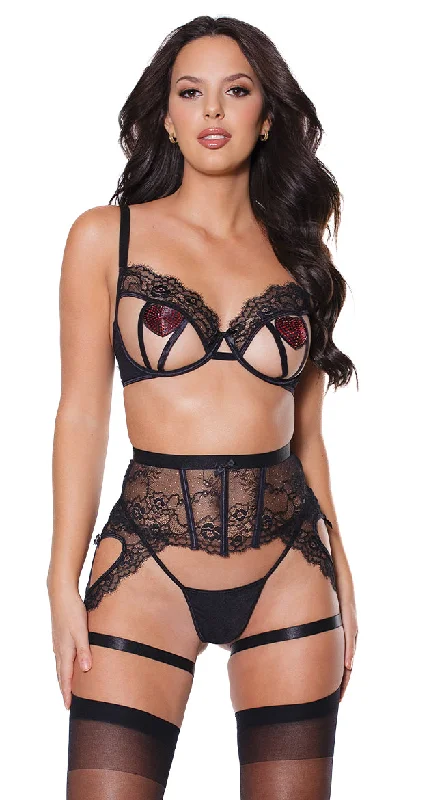 balconette push up bras for a lifted lookLust and Love Bra Set